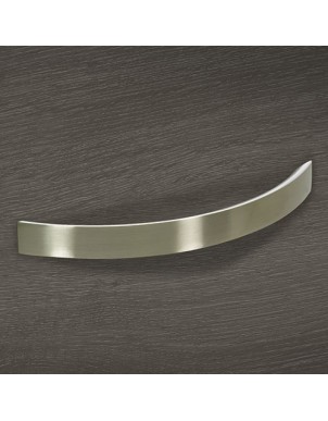 Maniglia design "Zora" ad arco passo 12,8 cm